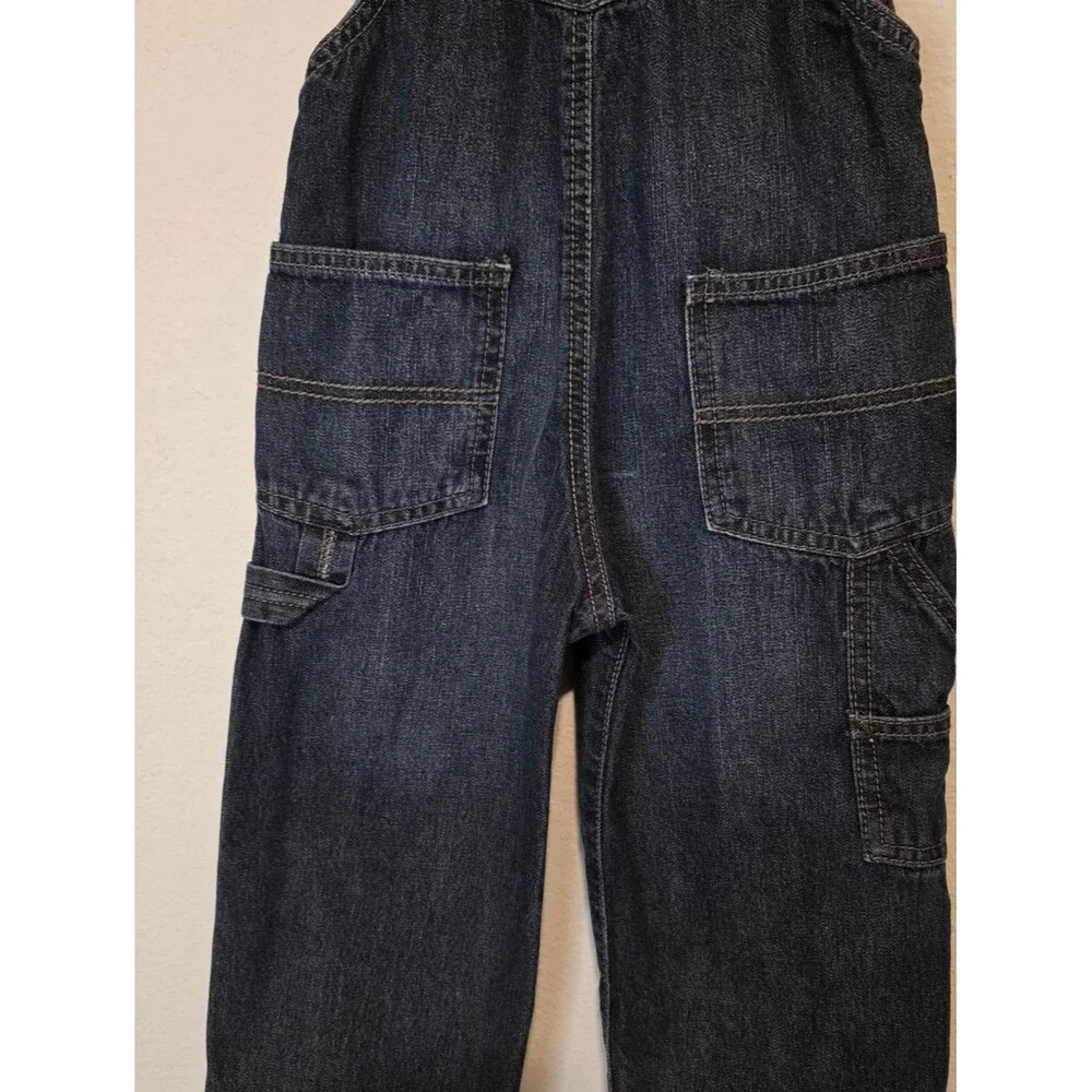 VTG OshKosh B'gosh Overalls Vestbak Plaid Flannel Lined Size 2T